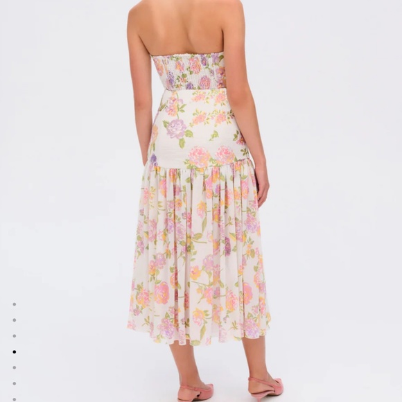 For Love & Lemons Cleodora Midi Dress - Picture 2 of 2